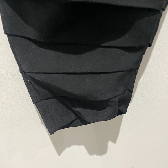 VEJAS PARIS black razored asymmetric pants size 34 - Picture 4 of 7